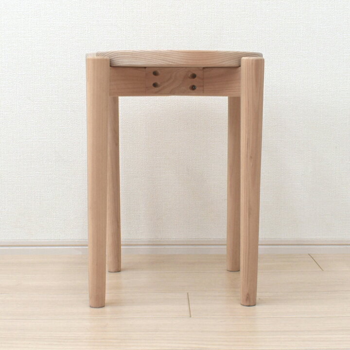 楽天市場】受注生産品 スタッキングスツール 2脚入り スリム脚 hinoki 