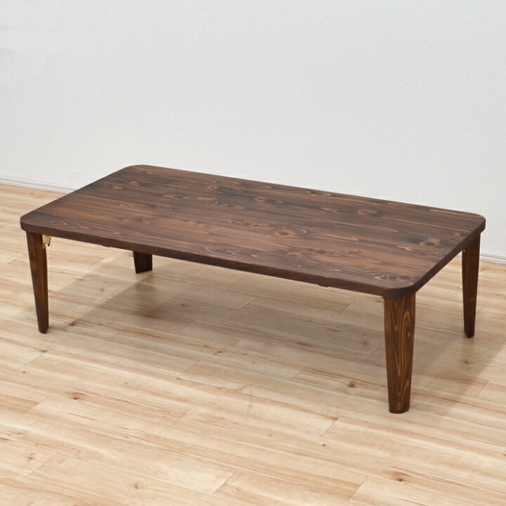 楽天市場】受注生産品 座卓 折りたたみ 長方形テーブル hinoki120kaku 
