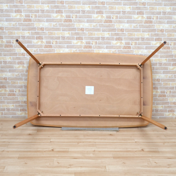 楽天市場】アウトレット 北欧 幅150cm ダイニングテーブル オーク材 4 
