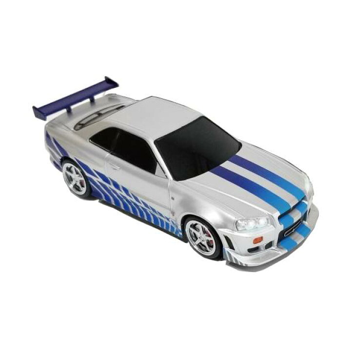 楽天市場 車型 モバイルバッテリー 日産 スカイライン Gt R Bnr34 ワイルド スピード X2 シルバー ブライアン仕様 Nissan Skyline Gt R Bnr34 車型 携帯 充電器 メーカー公認 カーバッテリー 車 充電 パソコン周辺機器 デザイン おしゃれ リアル 贈り物 ギフト