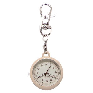 バッグチャーム 懐中時計 キーホルダー ウォッチ ナースウォッチ N00822S-0 蓄光文字盤 キーフック 蓄光針 ポケットウォッチ 看護師 パルスメーター 時計 グッズ おしゃれ レディース キッズ