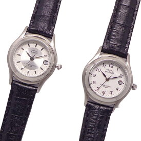 レディース 腕時計 8年電池 10気圧防水 3針 Date カレンダー付 マリノ キャピターノ MC457 ウォッチ 革ベルト