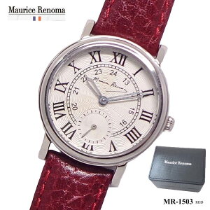 ���f�B�[�X �r���v Maurice Renoma ���[���X ���m�} MR-1503-RED �X���[���Z�R���h ���b�h �C�^���A�����U�[ �x���g ���[�}�����C���f�b�N�X �N���V�J���f�U�C��