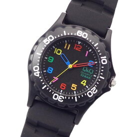 メンズ腕時計 シチズン時計 Q&Q 10気圧防水 3針 V43A-512VK ポリウレタン ベルト キューアンドキュー