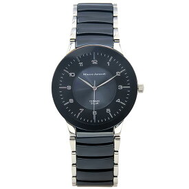 メンズ 腕時計 ソーラー電源 セラミックソーラー ウォッチ MJ043-2 マウロジェラルディ MauroJerardi セラミック ステンレス ブラック シルバー 電池交換不要 クォーツ 3針 ユニセックス ウォッチ