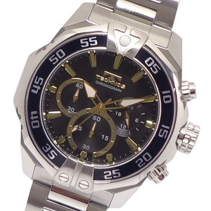 �r���v �����Y �E�H�b�` �e�N�m�X TECHNOS T6C40-SH �N���m�O���t CHRONOGRAPH �X�e�����X �x���g �������� ���{�����[�u �N�H�[�c 24���Ԍv �X�g�b�v�E�H�b�` SEIKO�А����[�u �@�B �g�p �X�C�X
