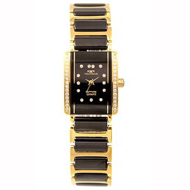 レディース 腕時計 TECHNOS テクノス T9932GB 角型 レクタンギュラー セラミック ステンレス モデル 3針 サファイアガラス SideStone サイド石爪 ラウンドガラス 日本製ムーブ 送料無料