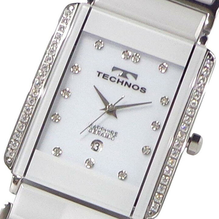 楽天市場】TECHNOS テクノス T9C09TW メンズ 腕時計 角型 