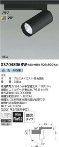 �R�C�Y�~�Ɩ� XS704806BW LED�V�����_�[�X�|�b�g���C�g X-Pro �v���O�^�C�v 2000lm�N���X HID35W���� ���F 20° �����^�C�v �{�ݏƖ� �V��Ɩ�