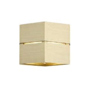 コイズミ照明 AB54081 LED小型ブラケットライト 上下面カバー付 コーナー取付 白熱灯40W相当 電球色 調光可能 照明器具 壁付け