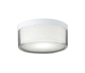 コイズミ照明 AH54087 LEDフラットユニット対応 小型シーリングライト 直・壁取付 GX53口金 白熱灯100W相当 昼白色 非調光 要電気工事 照明器具 天井照明 玄関や廊下などに