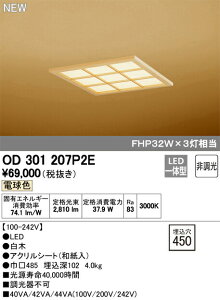 I[fbN OD301207P2E LEDax[XCg 񒲌 dF FHP32W×3 Ɩ a VƖ CeAƖ