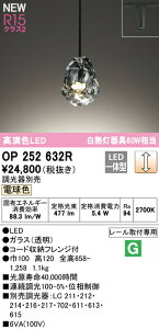 �I�[�f���b�N OP252632R LED�y���_���g���C�g R15�����F �N���X2 ���M�����60W���� �v���O�^�C�v �d���F LC���� �Ɩ���� �V��Ɩ� �݉���