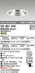 �I�[�f���b�N XD401333 LED�O���A���X���j�o�[�T���_�E�����C�g �{�� PLUGGED�V���[�Y COB�^�C�v 29°���C�h�z�� ������150 �d���F C3500/C2750 CDM-T70W�N���X �Ɩ���� �V��Ɩ�
