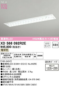 I[fbN XD566092R2E ǌ`LEDvpx[XCg LED-TUBE R15F NX2 40` ^ ʊJ^ W220([o[t) 2p Hf32Wo×2 БdEБz G13 񒲌 