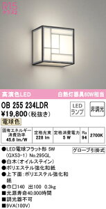 I[fbN OB255234LDR LEDauPbgCg R15F dF 񒲌 M60W Ɩ a ǖʎt