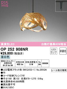 I[fbN OP252908NR LEDay_gCg made in NIPPON ʕ{|׍H M60W vO^Cv R15F NX2 F 񒲌 Ɩ ݉ a