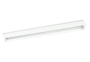 オーデリック XG554078RB LEDベースライト LED-TUBE 防雨防湿型 R15高演色 クラス2 軒下取付専用 直付型 逆富士型 40形 FL40W×1灯相当 片側給電・片側配線 非調光 昼白色 照明器具 店舗・施設向け 天井