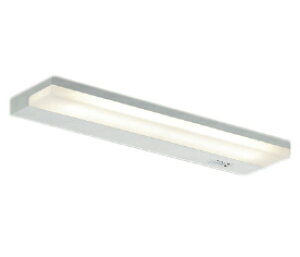 コイズミ照明 AB54704 LEDキッチンライト 薄型流し元灯 近接センサ付 ON-OFFタイプ FL20W相当 非調光 温白色 要電気工事 照明器具 天井照明