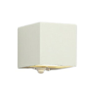 コイズミ照明 AU54484 エクステリア LEDポーチ灯 重耐塩仕様 人感センサー付 タイマー付ON-OFFタイプ 白熱球40W相当 下方照射 非調光 電球色 照明器具 玄関 屋外用照明