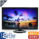 【中古】 SHARP テレビ AQUOS 24V型 ハイビジョン液晶 LC-24K40 (2016年製) エッジ型LEDバックライト 2チューナー内蔵 外付けHDD録画対応★336h18