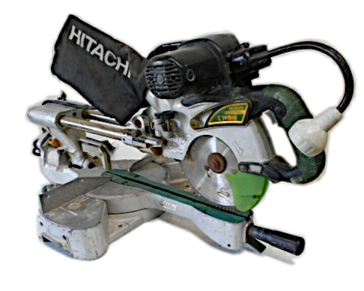 楽天市場】【中古】 日立工機 190mm 卓上スライド丸のこ C7FSH2 