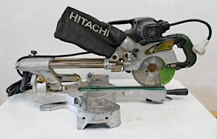 楽天市場】【中古】 日立工機 190mm 卓上スライド丸のこ C7FSH2 