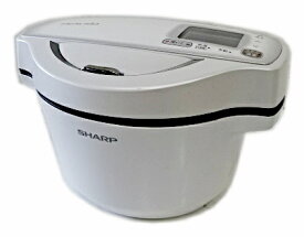 シャープ　ヘルシオ ホットクック　KN-HW16E-W　ホワイト / 水なし自動調理鍋 / 電気無水鍋 / 2019年製