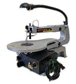 【中古】 パオックコーポレーション　パワーソニック　糸ノコ盤 VS-400 / ライト付き 木工用 卓上糸鋸盤　フトコロ400mm