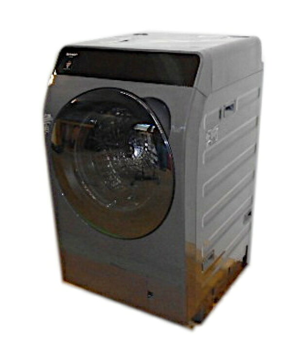 楽天市場】【中古】 シャープ ドラム式電気洗濯乾燥機 ES-K11C-TL 