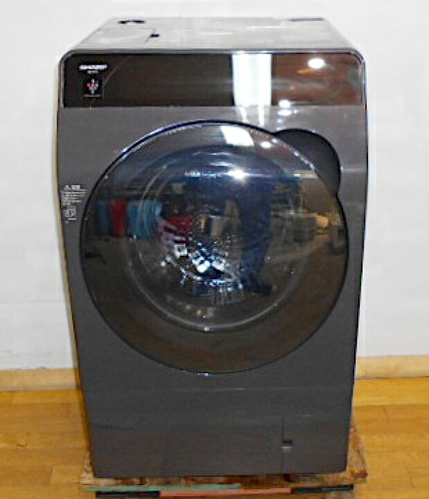 楽天市場】【中古】 シャープ ドラム式電気洗濯乾燥機 ES-K11C-TL 
