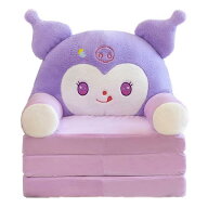 子供 ソファー ぬいぐるみソファ 三つ折り 背もたれ付き 肘掛け付き 座る練習 折りたたみ式 洗えるカバー…