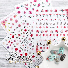 楽天市場 ネイルシール バラの通販