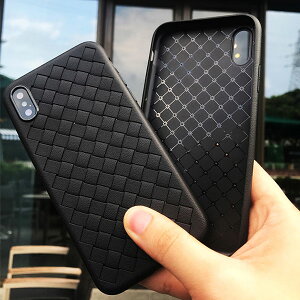 iPhone Case Leather mesh Pattern ���U�[�� ���U�[�f�U�C�� ���b�V�� �҂ݍ��� �V���v�� ������� �X�^�C���b�V�� �A�C�t�H�� 11 11 Pro 11 Pro Max XR Xs Max Xs X 8 7 8 7�v���X �u�����h �f�U�C�� �X�}�[�g�t�H