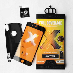 iPhone High Clear Flim یtB 9HKX tJo[ 3in1 S  J یtB R[eBO w  h~ ACtH XR Xs Max Xs X 8 7 8vX 7vX uh fUC X}[