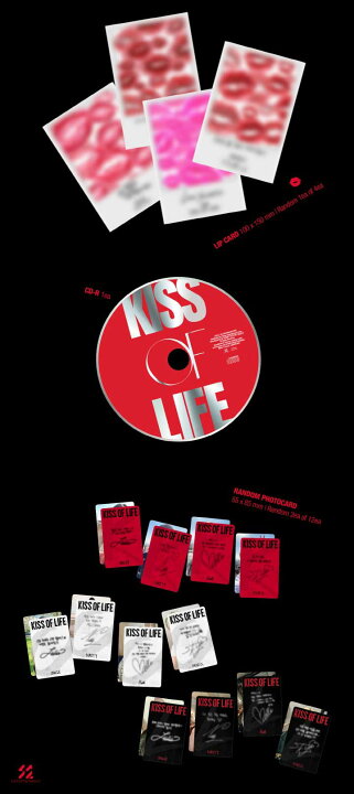 楽天市場】【7/6 韓国発売】【予約】KISS OF LIFE キス オブ ライフ 