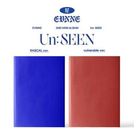 【1/23 韓国発売】【予約】【初回限定ポスターなしCDのみ】EVNNE イブン 2ND MINI ALBUM【Un: SEEN】 2集 ミニ アルバム【韓国版】BOYS PLANET ボイプラ オーディション番組 韓国音楽チャート反映 送料無料 日本国内発送