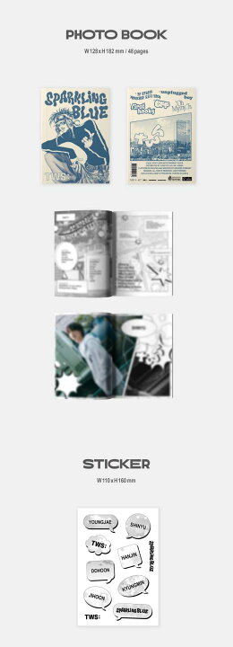 楽天市場】【2024/1/22 韓国発売】【予約】TWS トゥアス 1ST MINI 