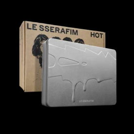 【2025/3/14 韓国発売】【予約】LE SSERAFIM ル セラフィム 5TH MINI ALBUM【HOT】TIN CASE ver. 5集 ミニ アルバム 韓国版 サクラ ホン ウンチェ キム チェウォン カズハ ホ ユンジン ルセラフィム 韓国音楽チャート反映【送料無料】【日本国内発送】