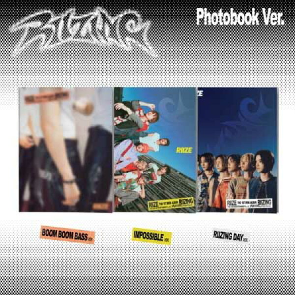 【クリアランスセール】【数量限定】 RIIZE ライズ 1ST MINI ALBUM 【RIIZING】PhotoBook Ver. 1集 ミニ アルバム【韓国版】ショウタロウ ウンソク ソンチャン ウォンビン スンハン ソヒ アントン 韓国音楽チャート反映 SM【送料無料】【日本国内発送】