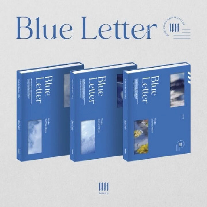 楽天市場】【9/15 発売】【3種セット】【WONHO】ウォノ【BLUE LETTER 