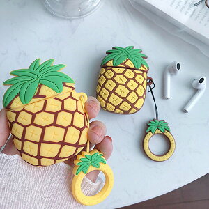 AirPods Pineapple Case GA[|bY pCibv VR[ S P[X GA[|bY GA|bY CG[ uE t[c ʕ  T}[ CO A ؍ t@bV ̓I  j