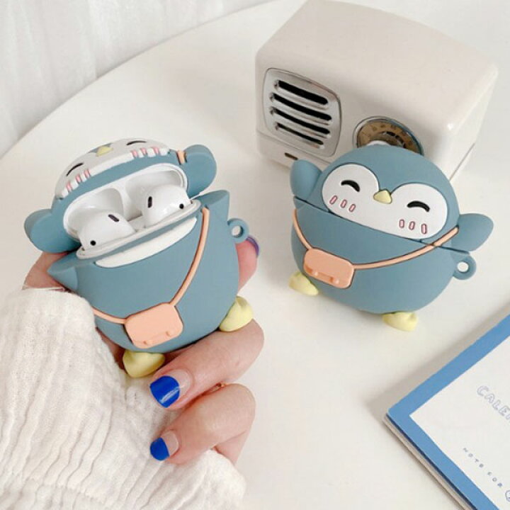 楽天市場 Airpods Pro Blue Penguin Case ブルー ペンギン エアーポッズ 人鳥 南極 皇帝 ドール キャラクター エアーポッズ エアポッズ ストラップ リング 海外 輸入 韓国 立体的 可愛い キューティー ユニーク エアーポッズケース エアーポッズカバー Takaranoshima