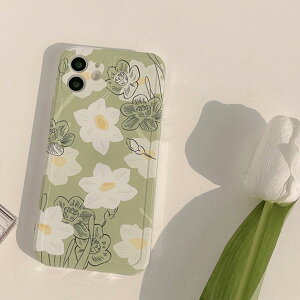 iPhone White Flower Case ACtH zCg t[ P[X i` _ A[g  S  TPU ؍ t@bV ACtH 12 SE2 11 11 Pro 11 Pro Max Xs X 8 7 X}[gtH X}zP[X 
