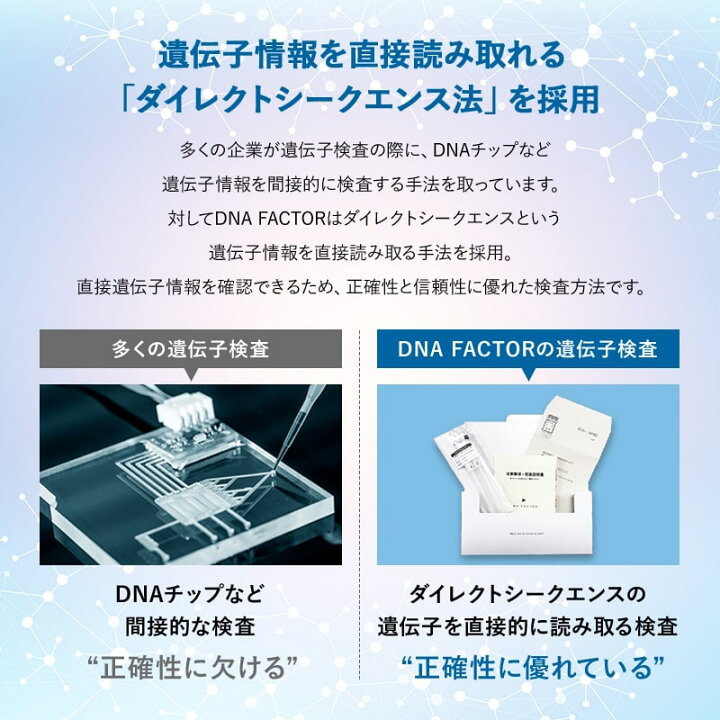 楽天市場】GENETIST 子どもの能力遺伝子検査 X-Type｜DNA FACTOR 