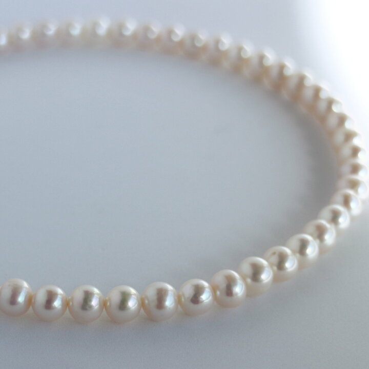 楽天市場】パール ネックレス 8mm 【淡水真珠 専門店】冠婚葬祭 