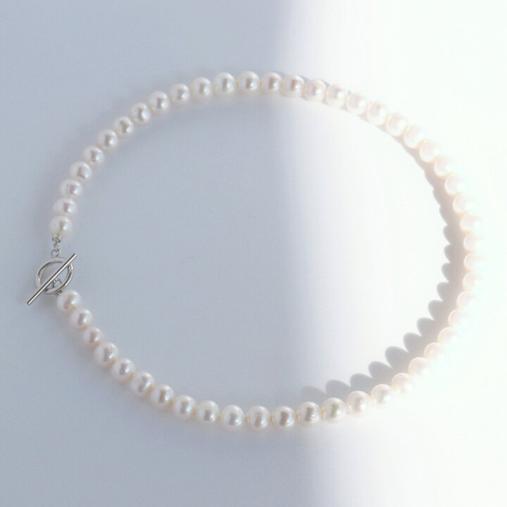 楽天市場】パール ネックレス 8mm 【淡水真珠 専門店】冠婚葬祭 
