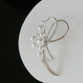 ブローチ 卒業式 パール ブローチ 本真珠 ブローチ パール ブローチ フォーマル 結婚式 パール ブローチ サークルブローチ リーフモチーフ 真珠 ブローチ コサージュ パールブローチ フォーマル ブローチ おしゃれ ブローチ 結婚式