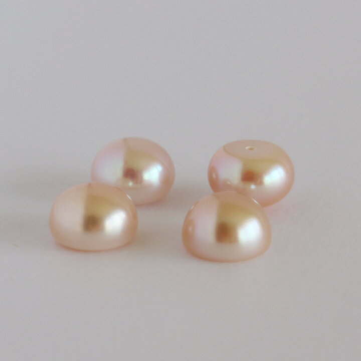 楽天市場】淡水パール パーツ 6-6.5mm1粒【淡水真珠 専門店】ボタン 