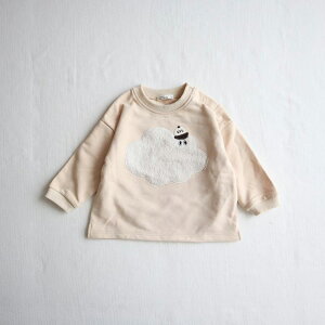CLOUDY, FINE LATER くもさんトレーナー [ ベビー 赤ちゃん キッズ こども 子供 服 男の子 女の子 80 90 100 110 120 130 おしゃれ かわいい カジュアル シンプル ギフト お祝い 誕生日プレゼント バース